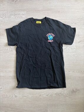 Chinatown Market Black Short-Sleeve Logo Tee